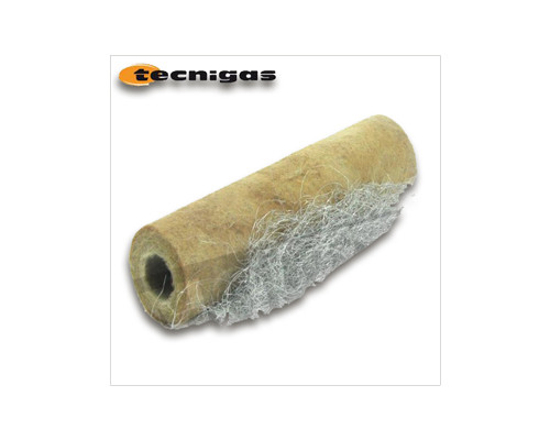 Tecnigas "NEXT R" demper wol vulling. Rol fiber 60 x 265mm.