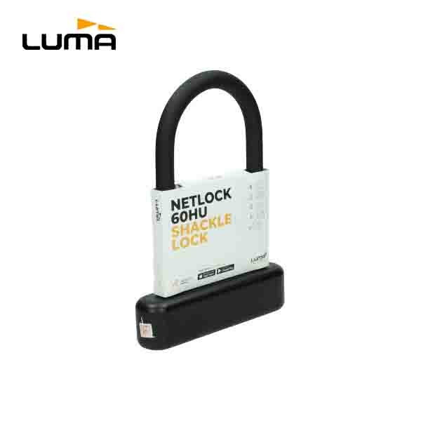 Luma Netlock 60 Beugelslot met Art 3-sterren + met alarm en gps app op telefoon.