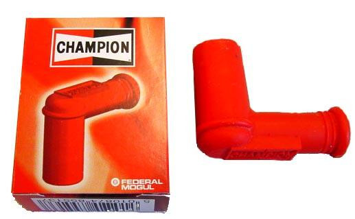 Bougiekap Champion waterdicht Rood