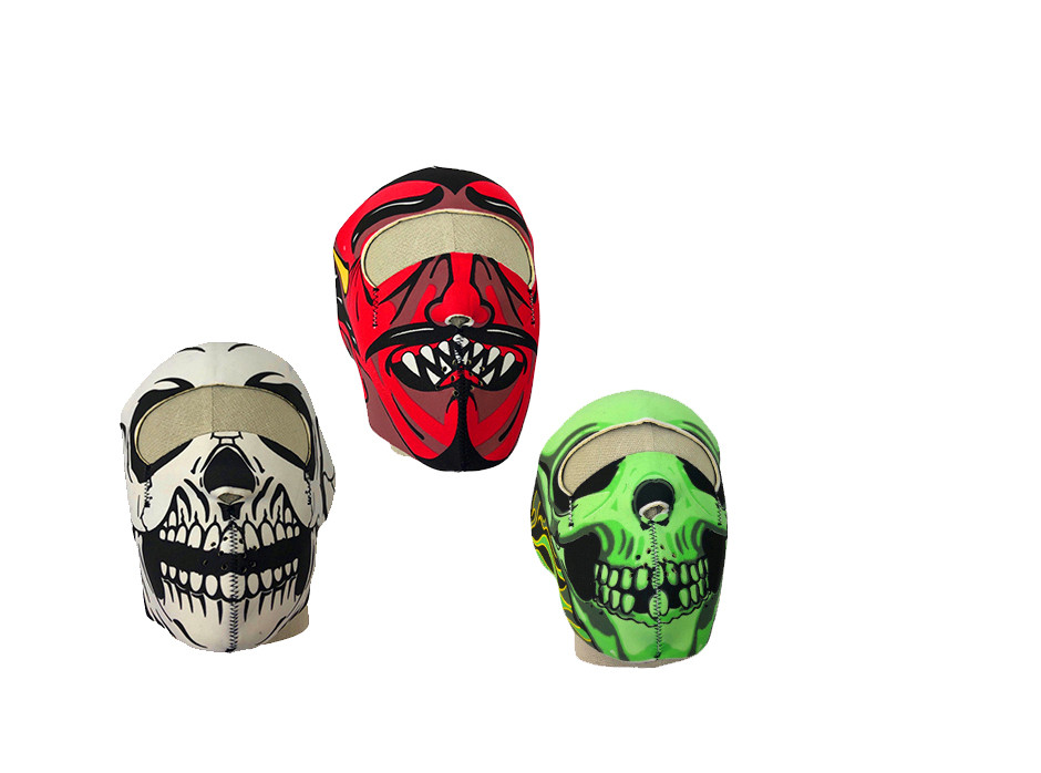 Face masker Neopreen Skull Skelet devil