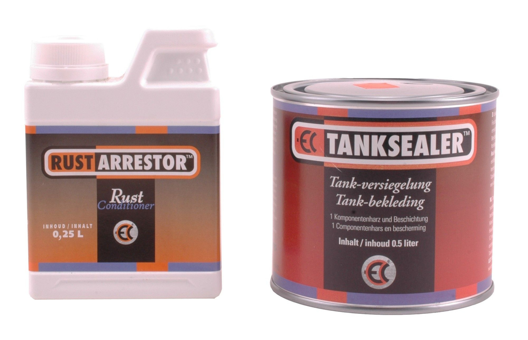 Ontroester + sealer voor de benzinetank