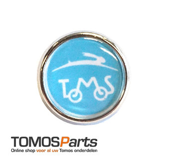 Tomos Pin Speld Button klein 2cm met logo