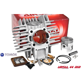 Airsal 65cc - 44mm aluminium cilinder kit voor de Tomos A35 - A52.