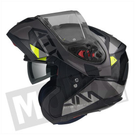 Helm MT ATOM W17. Glans mat grijs