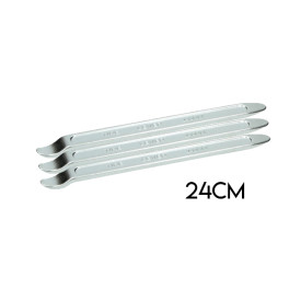 Bandenlichter / bandafnemer set. Zware kwaliteit 24cm.