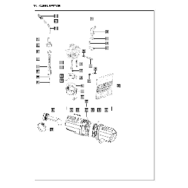 Zoek onderdelen op tekening. Luchtfilter en Carburateur Tomos A55