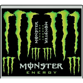 Stickerset Monster Energy