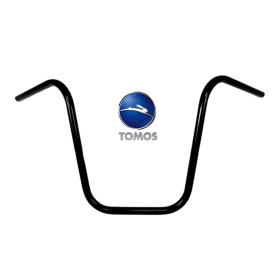 Stuur Tomos chopper Ape hanger zwart 38cm hoog