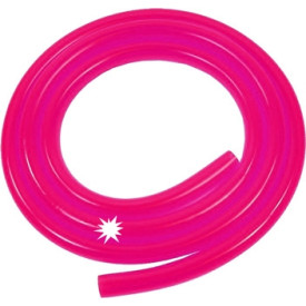 Benzineslang 5x8mm day glow (FLUOR) pink per 1m