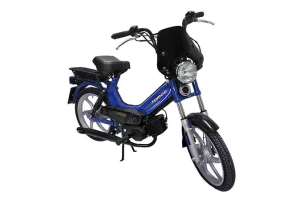 Tomos windscherm koplampspoiler (made in EU) Glans zwart. Inclusief beugelset.