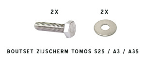 Boutset Zijscherm Tomos S25 / A3 / A35.