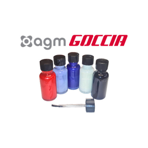 AGM Goccia originele kleurcode lakstift. Verfpotjes op kleur.