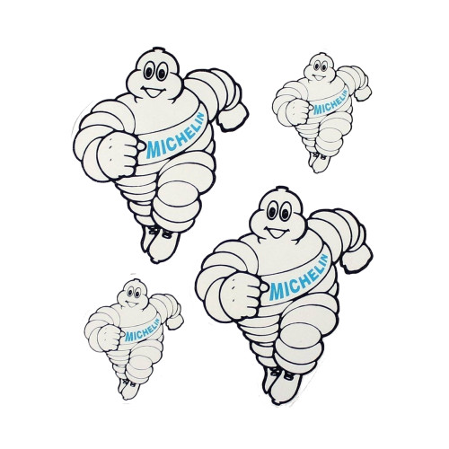 Stickers Michelin 4 delig