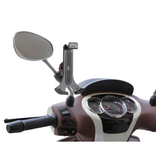 Smart Scooter Flow, Lampa universele telefoon smartphonehouder. Voor aan de spiegel of windscherm. 4