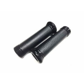 Handvatset Power1 zwart glans 22/24mm voor Vespa Primavera, Sprint, LX, S en Zip