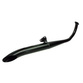 Jamarcol 28mm sidepipe E2. Zwart. Tomos A3 - A35 uitlaat.