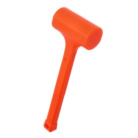 Rubberen hamer BGM zonder terugslag 1,13 kg oranje. 