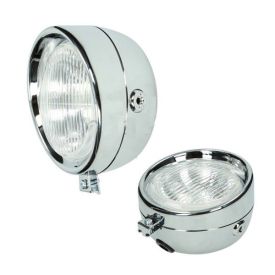 Koplamp Tomos rond / Chroom - CLASSIC LOOK