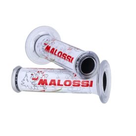 Handvatset malossi open end bliksem wit 6919245.w0