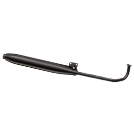 Tecno Euro 2 Uitlaat 'Speedy' Standaard snel DUNNE BOCHT 22mm Tomos A35 zwart of chroom