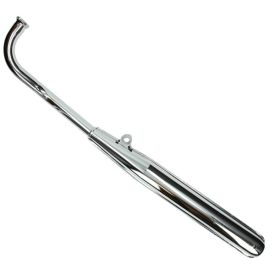 Tecno sigaar 28mm uitlaat chroom Tomos A3 / A35