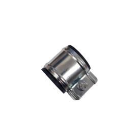 Uitlaatklem universeel 28/30mm met rubber kern.  